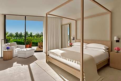 One-Bedroom King Suite with Terrace and Ocean View