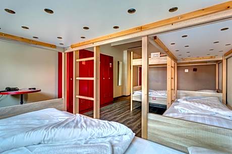 Bed in 6-Bed Female Dormitory Room