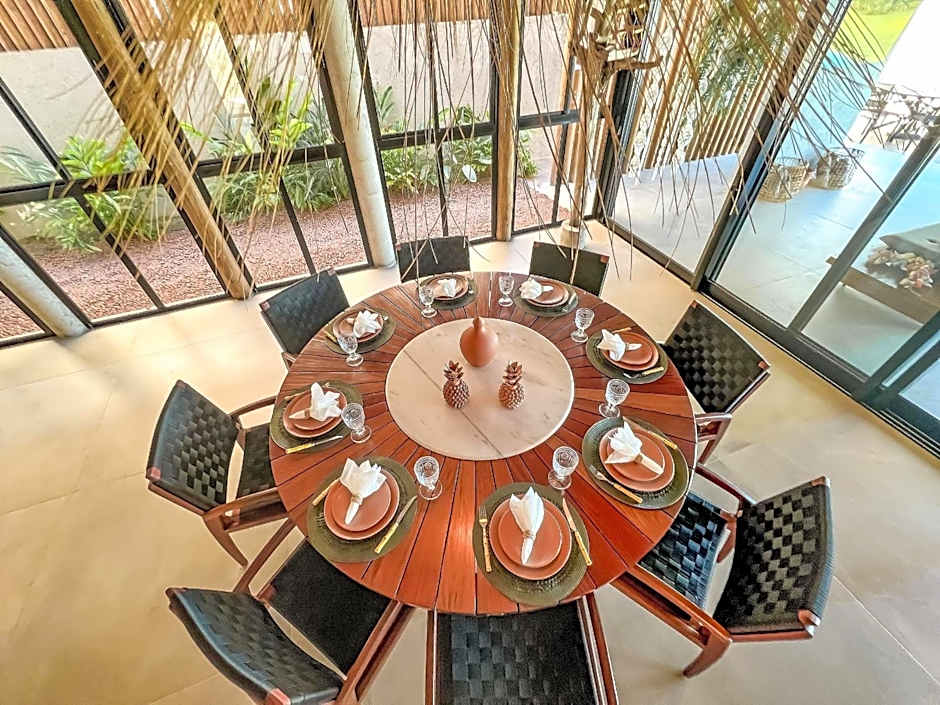 Casa Waua | PÉ NA AREIA, rooftop, borda infinita