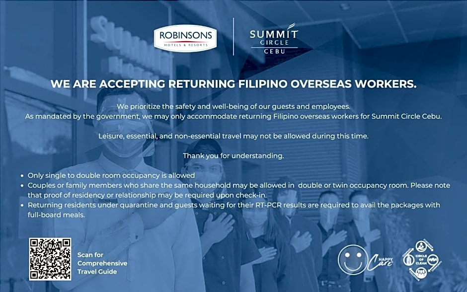 Summit Circle Cebu - Quarantine Hotel