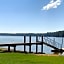 Alpine Lakeview Motel Room WiFi,Sandy beach Boat Ramp,Pier,Marina,Bath House with Laundromat