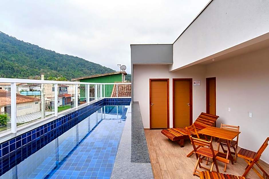 SOL 3: Charmoso com Piscina e Churrasqueira e AR