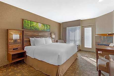 King Room with Balcony, Fireplace and Spa Bath - Second Floor/Non-Smoking