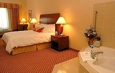1 King Bed With Whirlpool