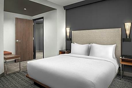 King Suite, Suite, 1 King, Sofa bed