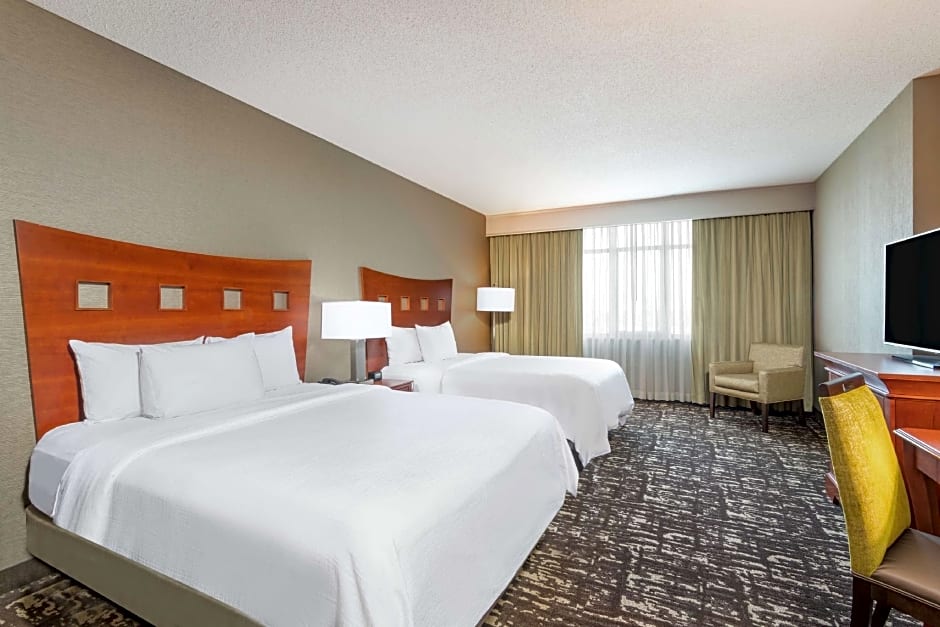 Photo 1 of 4 of 2 Queen Beds Suite, Hearing/Mobility Accessible, Roll in Shower