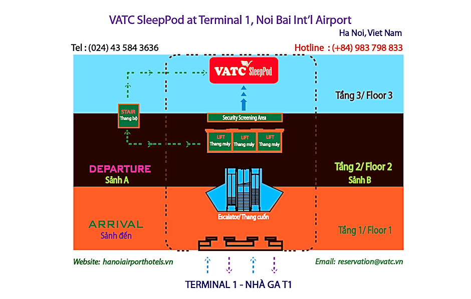 VATC Sleep Pod - Terminal 1
