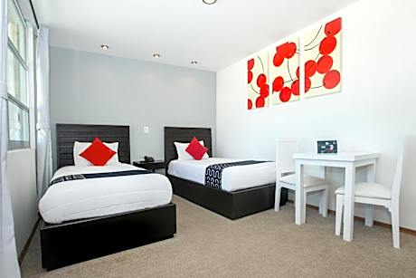 Standard two single beds