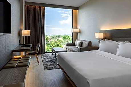 AC Guest Room With View, Guest Room, 1 King, Mountain View