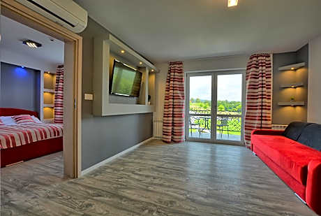 One-Bedroom Apartment with Mountain View