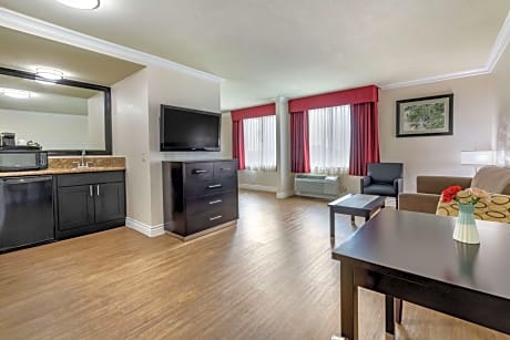 Suite-1 King Bed - Non-Smoking, High Speed Internet Access, Coffee Maker, Wet Bar, Hairdryer, Full Breakfast