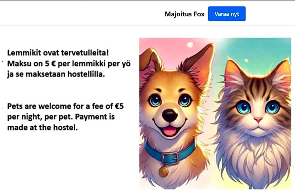 Majoitus Fox
