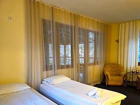 One-Bedroom Apartment with Balcony and Mountain View