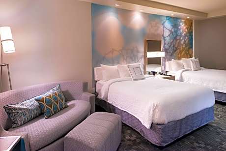 Queen Room with Two Queen Beds and Sofa Bed