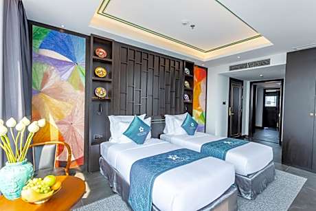 Two Connecting Double Rooms