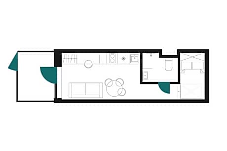 Deluxe Single Room with Balcony