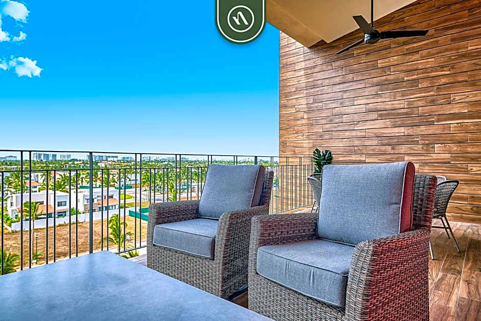 2BR Condo in Nuevo Vallarta - Private Terrace