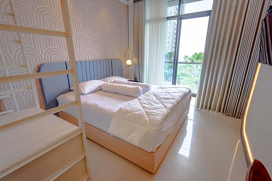 EMKA Lodge studio room the vertu apartemen ciputra world surabaya