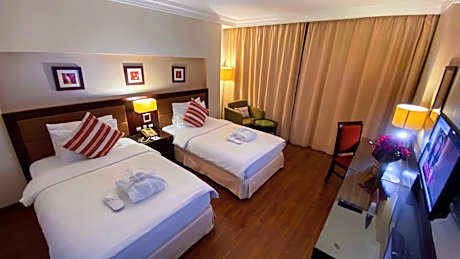 Twin Room with City View