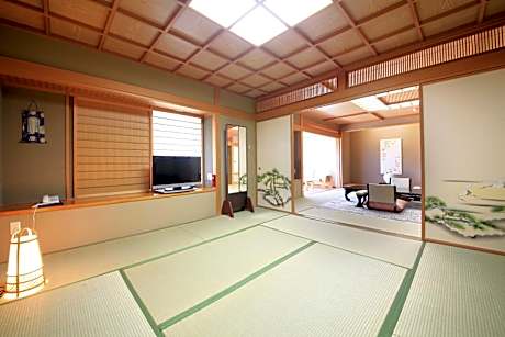 Deluxe Japanese Style Room for 5 People with Open-Air Bath - Non-Smoking