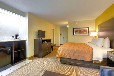 1 King Bed, Suite, Nonsmoking, Accessible