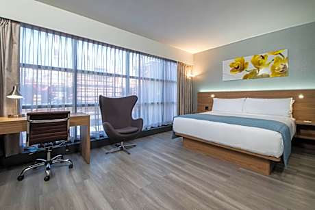 King Room with Roll-In Shower - Mobility/Hearing Accessible - Non-Smoking