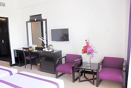 Deluxe Twin Room with Balcony and River View