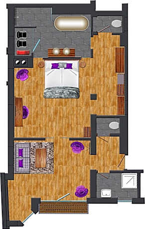 Suite with Balcony