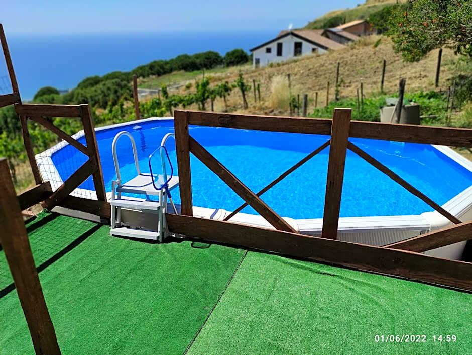 Una terrazza sul mare