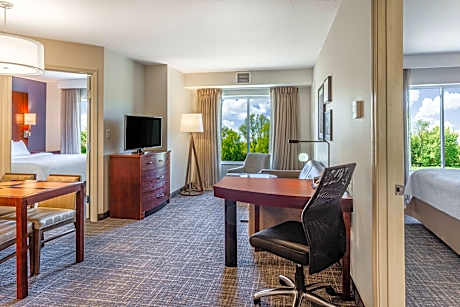 2 Bedroom Suite, Bedroom 1: 1 King, Bedroom 2: 1 Queen, Sofa bed