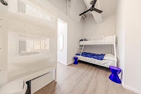 Family Room with Shared Bathroom