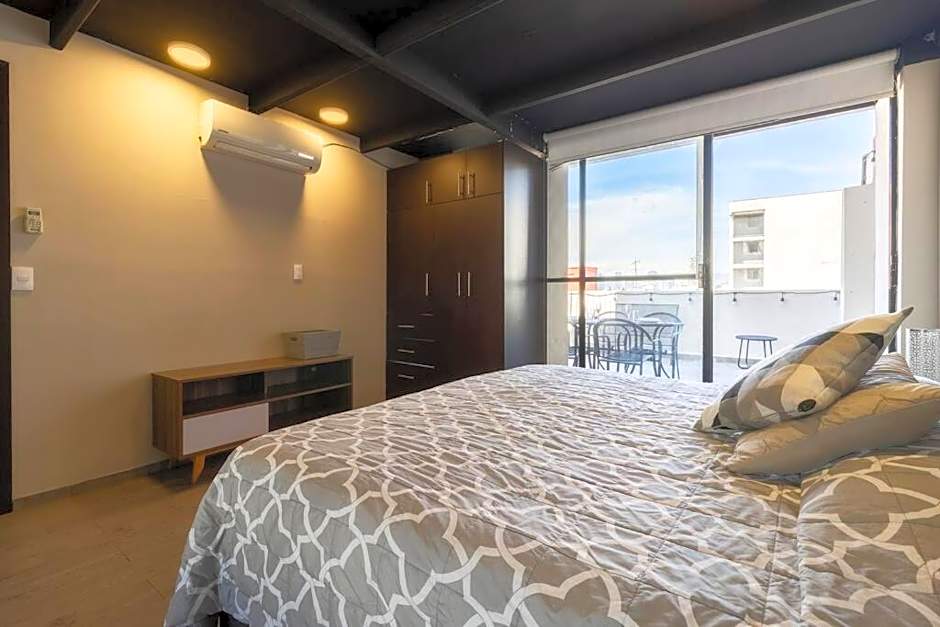 507 Private Terrace 3Bdroom 2Bath AC dwntn CDMX