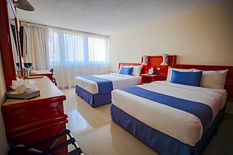 Two Double Beds