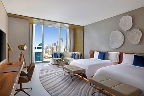 Two-Bedroom Family Suite with City View including Signature St. Regis Butler Service