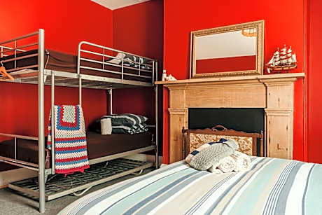 Family Room with Shared Bathroom