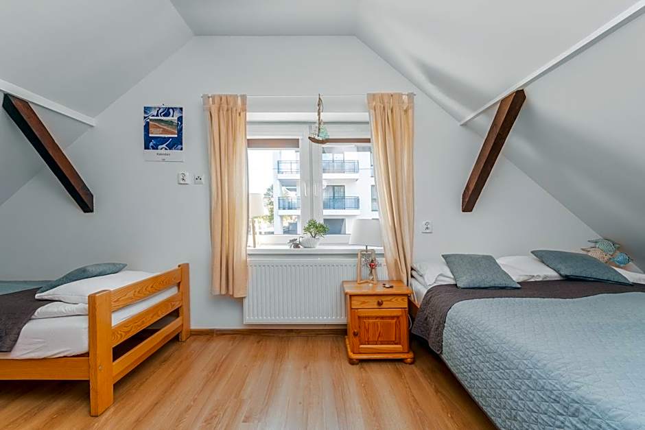 Jantar, dom blisko plaży z sauną