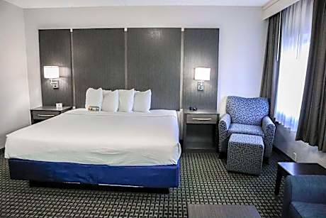 1 King Bed, Non-Smoking, Larger Room, Sofabed, Microwave And Refrigerator, Full Breakfast