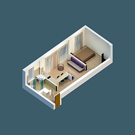 One-Bedroom Apartment with Double Bed