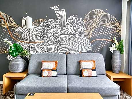 Suite with One Double Bed and Sofa Bed