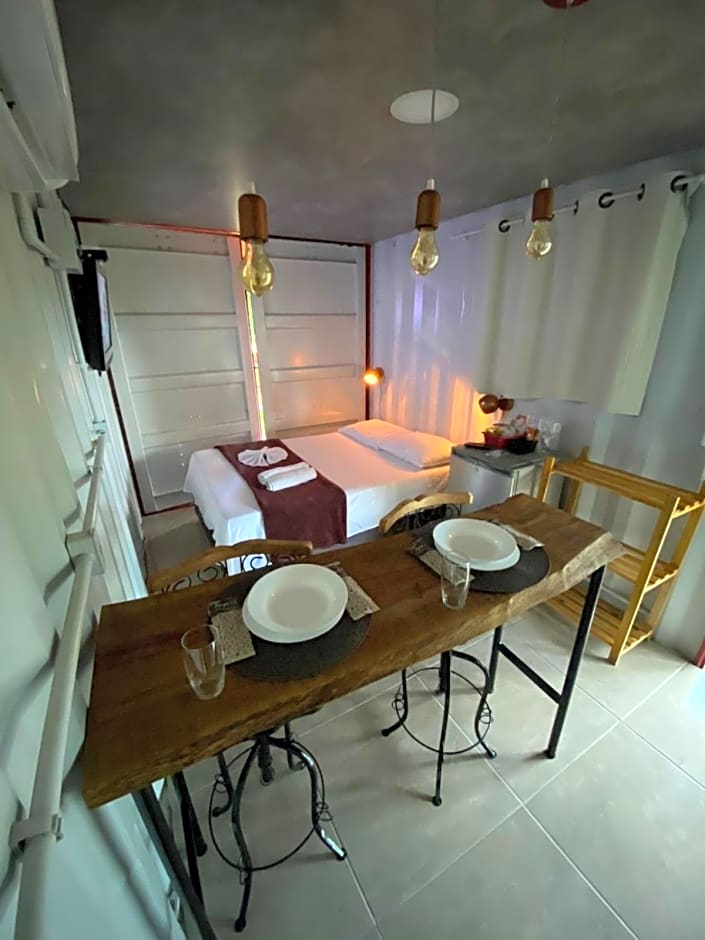 Pousada Cipó Container Chalés Privativos com lareira - Centro da cidade