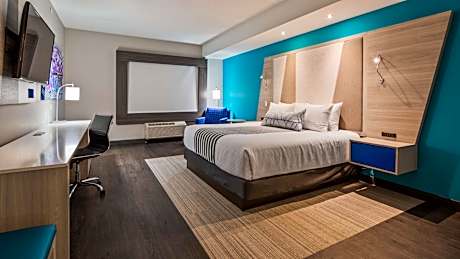 King Room with Roll-in Shower - Mobility Accessible/Non-Smoking