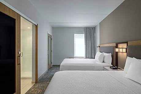 Queen Suite with Two Queen Beds and Trundle Sofa