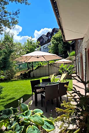 Two-Bedroom Apartment with Patio and Castle View