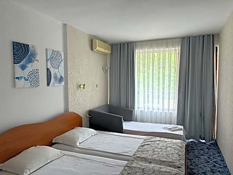 Double or Twin Room with Extra Bed and Balcony  (3 Adults)