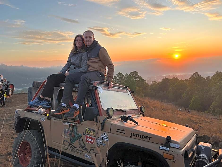 Batur Cliff Panorama