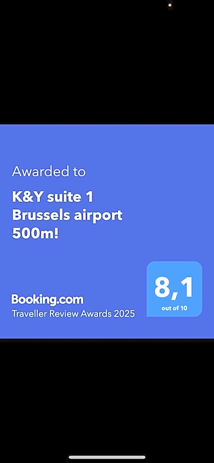 K&Y suite 1 Brussels airport 500m!