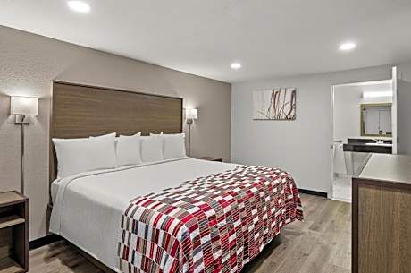 Deluxe King Room Disability Access Roll-In Shower Smoking