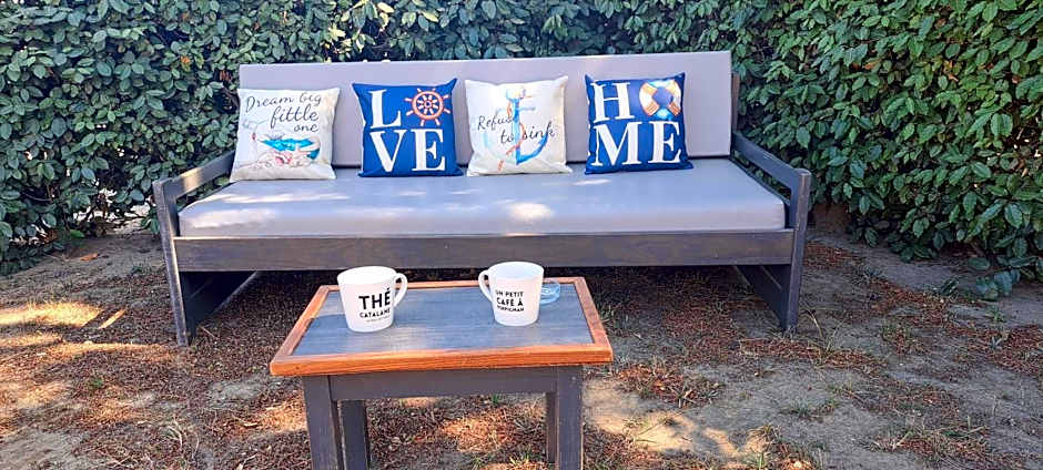 Barcarès entre mer et étang joli mas rénové classé idéal grande famille 6-8 couchages