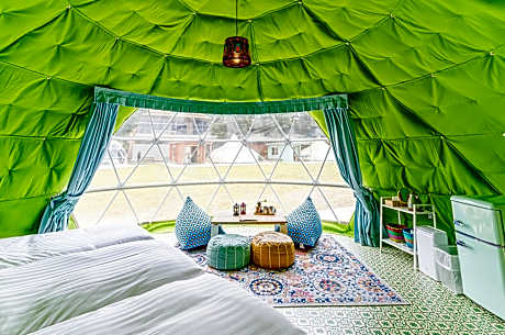 Dome Tent with Single Beds