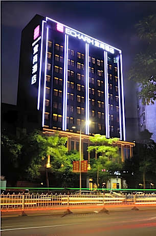 Echarm Hotel Yulin 2nd People's Hospital Qingwan River Park